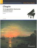 Frédéric Chopin: 10 Selected Nocturnes (noty na klavír)