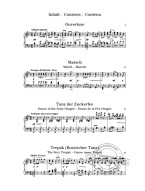 P.I. Čajkovskij: Nutcracker Suite op. 71a / Louskáček (noty na klavír)