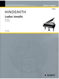 Paul Hindemith: Ludus tonalis (noty na klavír)