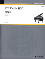 Igor Stravinskij: Tango (noty na klavír)