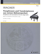 Richard Wagner: Paraphrases and Transcriptions (noty na klavír)