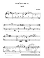 Keith Jarrett: Köln Concert (noty na klavír)