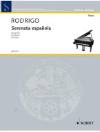 Joaquín Rodrigo: Serenata Espagnol (noty na klavír)
