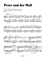 Sergej Prokofjev: Peter & Wolf Opus 67 / Petr a vlk (noty na snadný klavír)