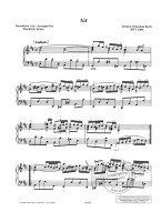 Johann Sebastian Bach: Famous Pieces (noty na klavír)