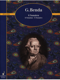 Jiří Antonín Benda: 6 Sonatas (noty na klavír)