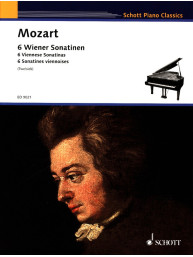 W.A. Mozart: 6 Viennese Sonatinas (noty na klavír)