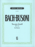 J.S. Bach: Toccata in D minor BWV 565 - Busoni (noty na klavír)