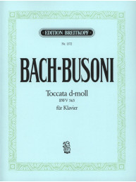 J.S. Bach: Toccata in D minor BWV 565 - Busoni (noty na klavír)
