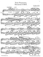 Frédéric Chopin: Klavierwerke 4 - Nocturnes (noty na klavír)