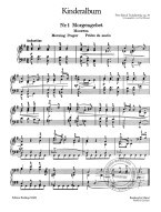 P.I. Čajkovskij: Album for Children op. 39 (noty na klavír)