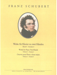 Franz Schubert: Klavierwerke 1, Sonaten 1, D 845, 850, 664, 568, 784 (noty na klavír)