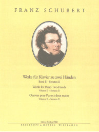 Franz Schubert: Klavierwerke 2, Sonaten 2, D 575, 537, 157, 279, 557, 566, 840 (noty na klavír)