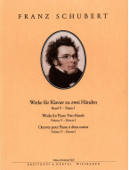 Franz Schubert: Klavierwerke 5, Tänze 1 (noty na klavír)