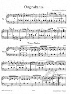 Franz Schubert: Klavierwerke 5, Tänze 1 (noty na klavír)