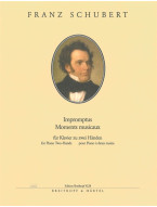 Franz Schubert: Impromptus, Moments Musicaux (noty na klavír)