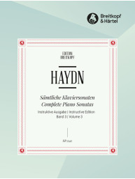 Joseph Haydn: Complete Piano Sonatas 3 (noty pro klavír)