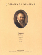 Johannes Brahms: Fantasias Op.116 (noty na klavír)