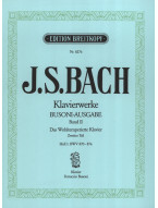 J.S. Bach: Das Wohltemperiertes Klavier 2/1 - Busoni (noty na klavír)