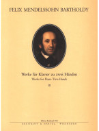 Felix Mendelssohn: Works For Piano For Two Hands 3 (noty na klavír)
