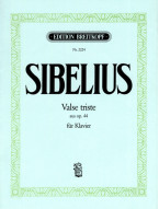 Jean Sibelius: Valse Triste Op. 44 (noty na klavír)