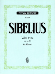 Jean Sibelius: Valse Triste Op. 44 (noty na klavír)