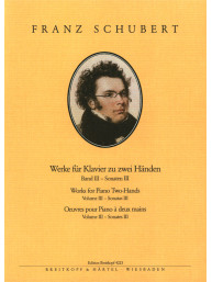 Franz Schubert: Works For Piano For Two Hands 3 - D 958-960, 459/459A (noty na klavír)