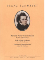 Franz Schubert: Works For Piano Two-Hands 7 - Smaller Pieces (noty na klavír)