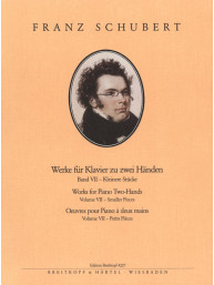 Franz Schubert: Works For Piano Two-Hands 7 - Smaller Pieces (noty na klavír)