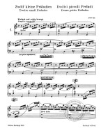 J.S. Bach: Klavierwerke 3 - Kleine Präludien - Busoni (noty na klavír)