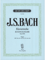 J.S. Bach: Klavierwerke 21 - Fugen - Busoni (noty na klavír)