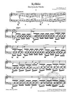 Jean Sibelius: Kyllikki op. 41 - 3 Lyric Pieces (noty na klavír)