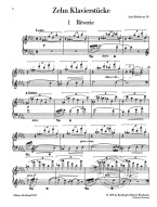 Jean Sibelius: Zehn Klavierstücke op. 58 (noty na klavír)