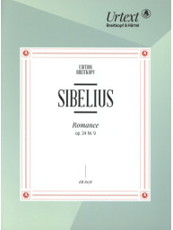 Jean Sibelius: Romance Op. 24 Nr. 9 (noty na klavír)