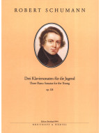 Robert Schumann: 3 Sonatas For The Young op.118 (noty na klavír)