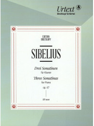 Jean Sibelius: 3 Sonatinas Op. 67 (noty na klavír)