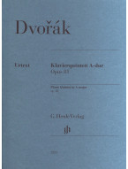 Antonín Dvořák: Piano Quintet in A major op. 81 (noty pro smyčcový kvartet, klavír)
