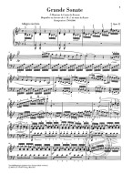 Ludwig van Beethoven: Piano Sonata No. 11 B Flat Op. 22 (noty na klavír)