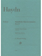Joseph Haydn: Complete Piano Sonatas 1 - Edition Without Fingering (noty na klavír)