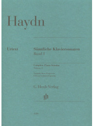Joseph Haydn: Complete Piano Sonatas 1 - Edition Without Fingering (noty na klavír)