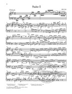 J.S. Bach: English Suites BWV 806–811 Edition without fingering (noty na klavír)