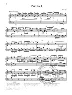 J.S. Bach: Partita no. 1 B flat major BWV 825 (noty na klavír)