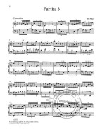 J.S. Bach: Partita no. 3 A minor BWV 827 (noty na klavír)