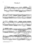 J.S. Bach: Partita no. 3 A minor BWV 827 - Edition without fingering (noty na klavír)