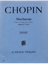Frédéric Chopin: Nocturne G major op. 37/2 (noty na klavír)