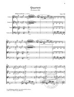 Antonín Dvořák: String Quartet in G major op. 106 - Study Score (noty pro smyčcový kvartet)