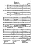 J.S. Bach: Harpsichord Concerto no. 3 D major BWV 1054 - Study score (noty pro klavír, 2 housle, violu, basso continuo)