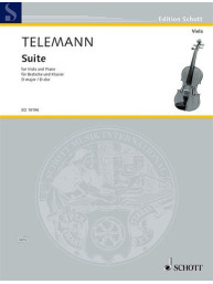 Georg Philipp Telemann: Suite In D (noty na violu, klavír)