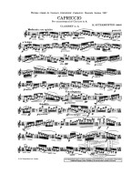 Heinrich Sutermeister: Capriccio (noty na klarinet)