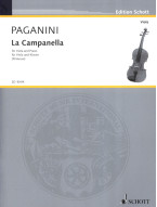 Niccolo Paganini: La Campanella op. 7 (noty na violu, klavír)